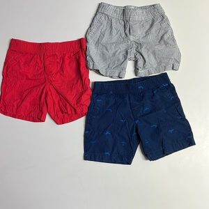 Carter’s shorts| size 24 months| blue, red,white